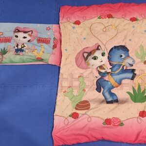 Sheriff Callie Blanket And Case - Pink and Cream